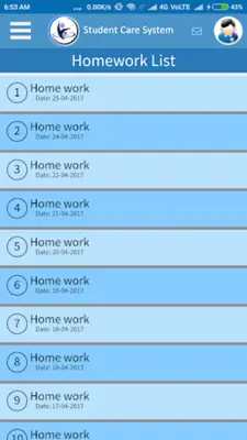 Student Care System android App screenshot 0